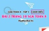 Giải bài 2 trang 10 Toán 8 Tập 1 SGK Cánh Diều